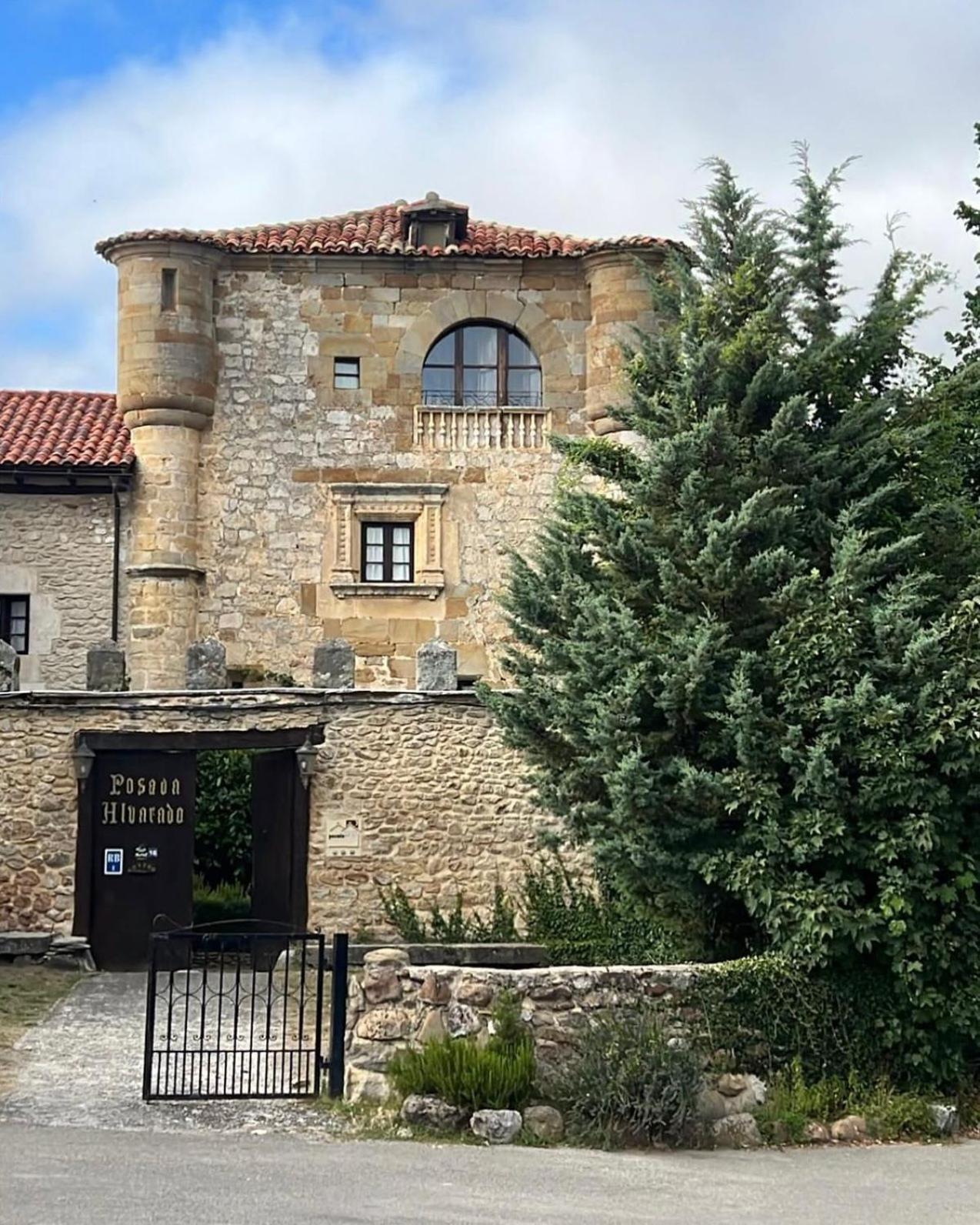 Palacio De Los Alvarado En Las Merindades El Ribero Buitenkant foto