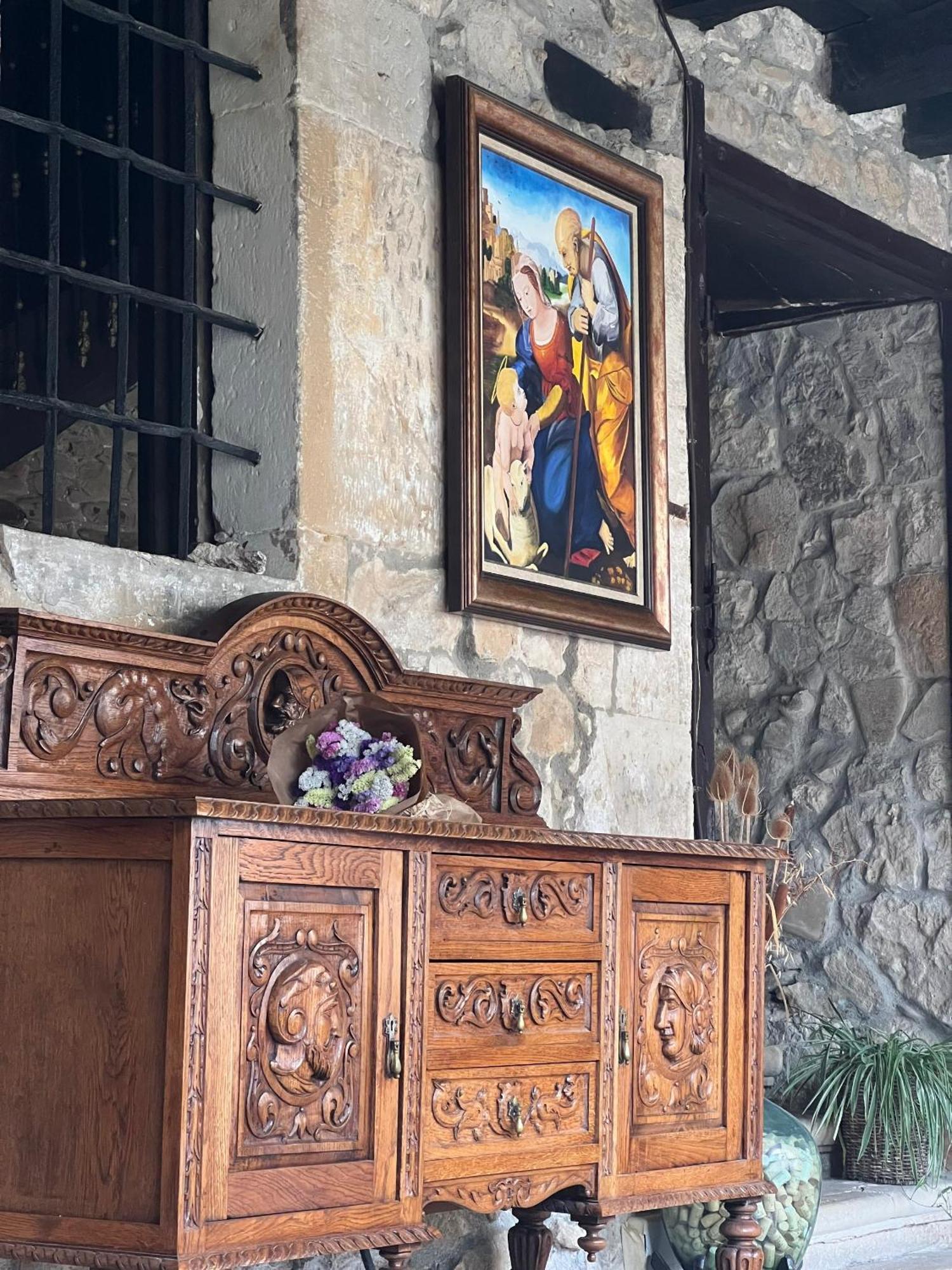 Palacio De Los Alvarado En Las Merindades El Ribero Buitenkant foto